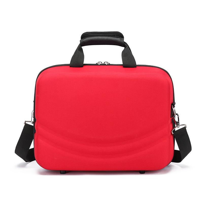 Waterproof and Wear-resistant Visit Kit Multifunctional Community Visit Kit Medication EVA Shell Medical Box красный