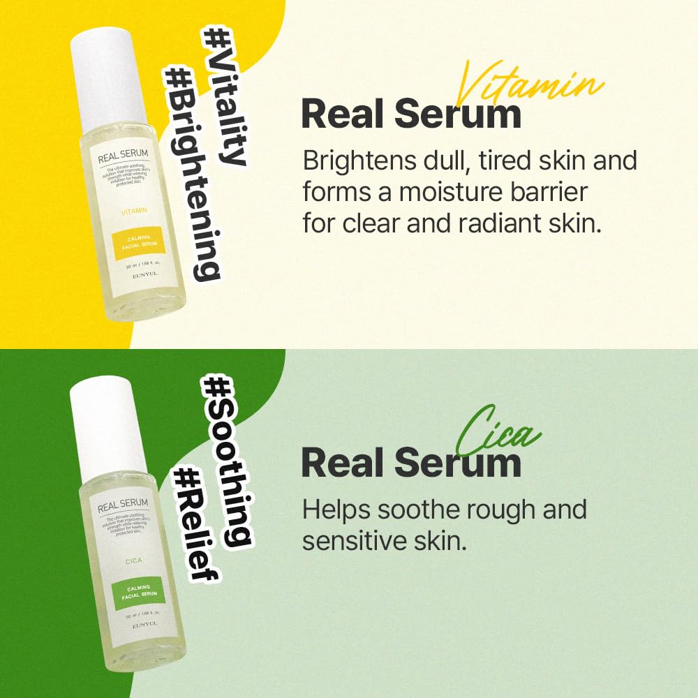 Eunyul Real Collagen/Vitamin/Cica/Hyaluron Serum 50ml (12 Options)