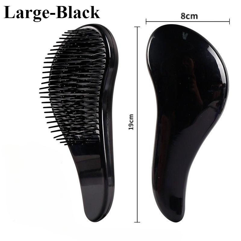 Magic Hairbrush Anti-Tangling Curly Hair Comb Scalp Massage Anti-static Grooming Smooth Soft Brush Wig Salon Hair Styling Tools