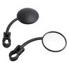 Pair Enduro Folding Mirrors Clamp On Fits Dual Sport Motorcycle ATV Dirt Bike