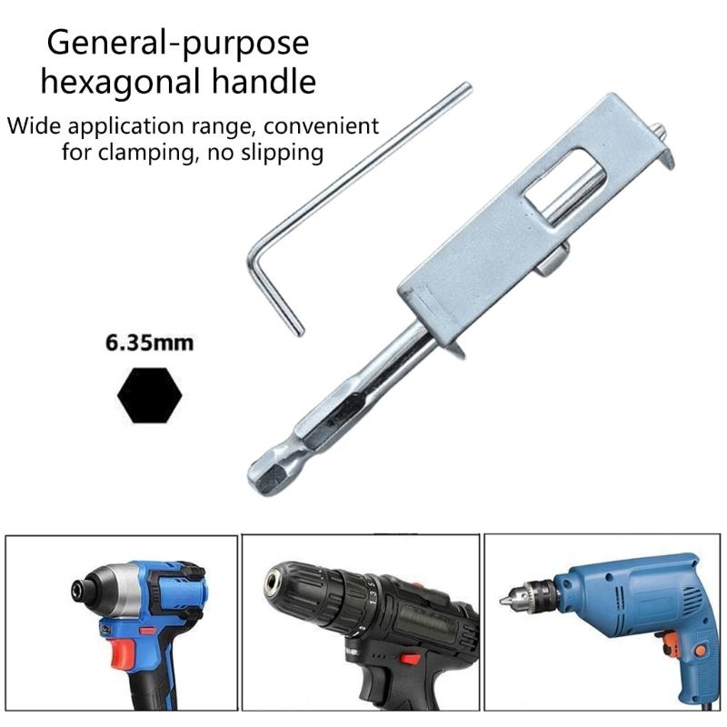 Precisions Screwdriver Bit Spring Loaded Rustproof Hex 6.35mm Shank Screw Holder Bit for Long Lastings Performances