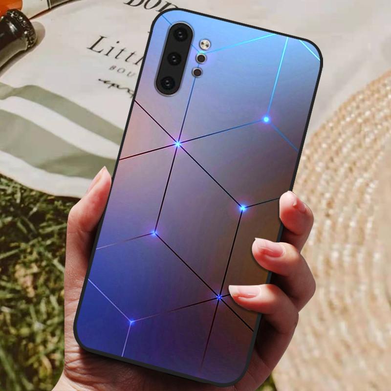 Pro Samsung Note 10 Plus Pouzdro Silikonový Zadní Kryt pro Samsung Galaxy Note 10 Plus Note10 Pro Pouzdro Note 10 + Ochranné Fundas