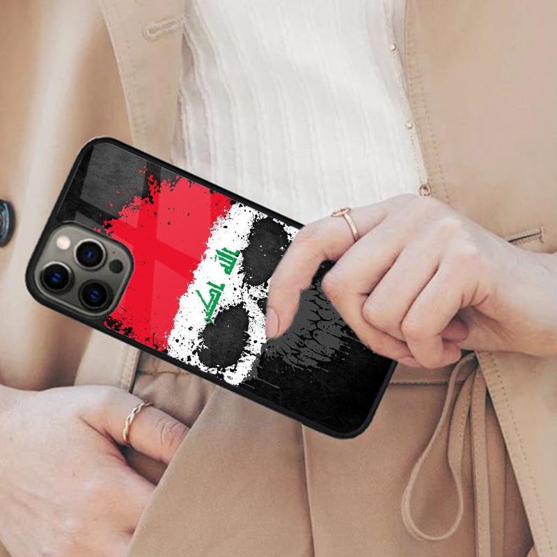 Nation Iraq Flag Magnetic Phone Case For APPLE iPhone 17 Air 16 14 13 12 Pro Max 15 Plus Wireless Charge With MagSafe Cover
