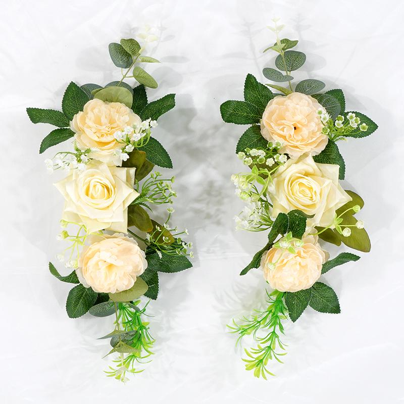 Cross-Border Artificial Flowers, Welcome Flower Arrangements, Door Lintel Flowers, Artificial Flower Signs, Artificial Flowers for Weddings, Wedding C