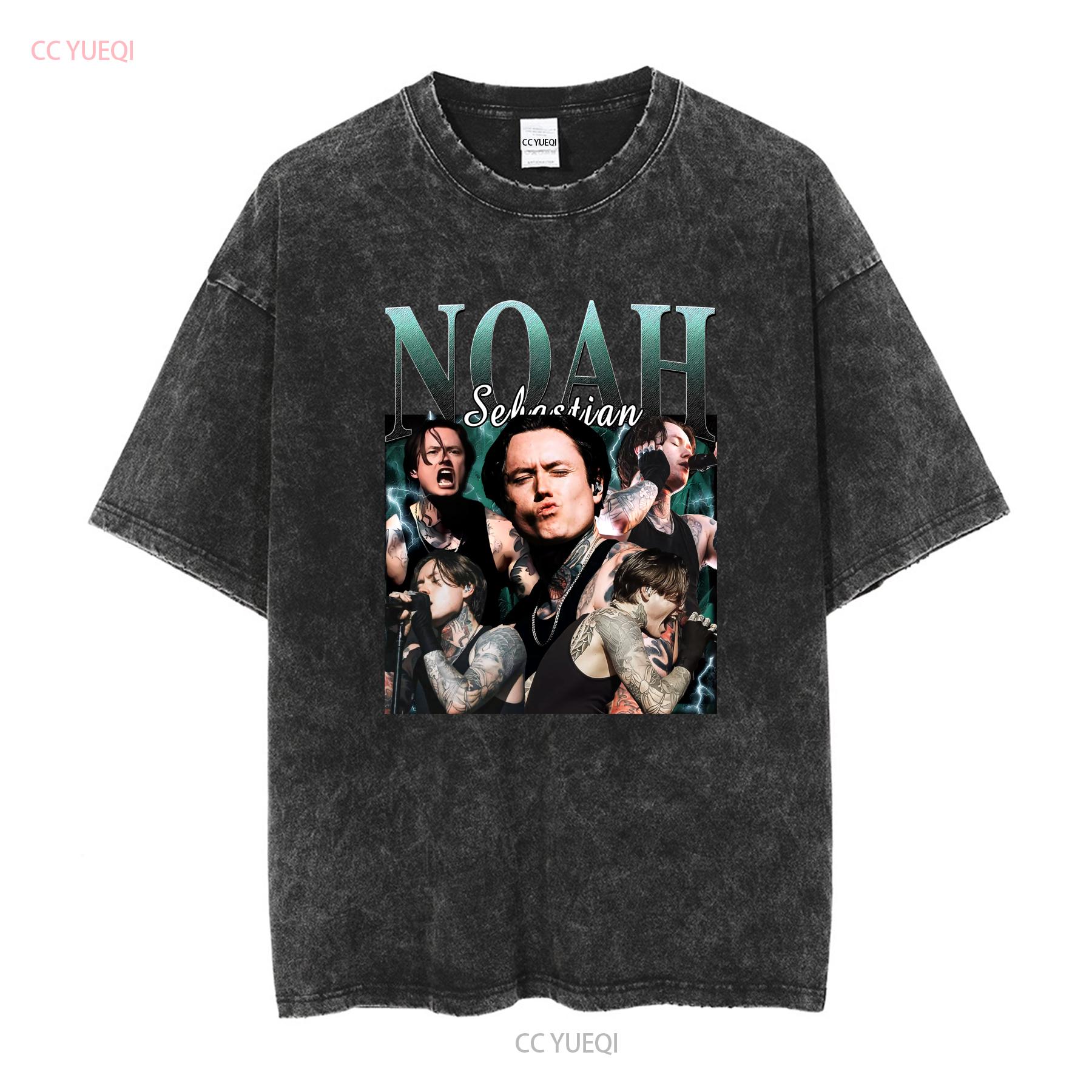 

Футболка Noah Sebastian Vintage Washed вінтажна випрана зручна злегка homme графічна унісекс еластична стильна модна м яка 4XL