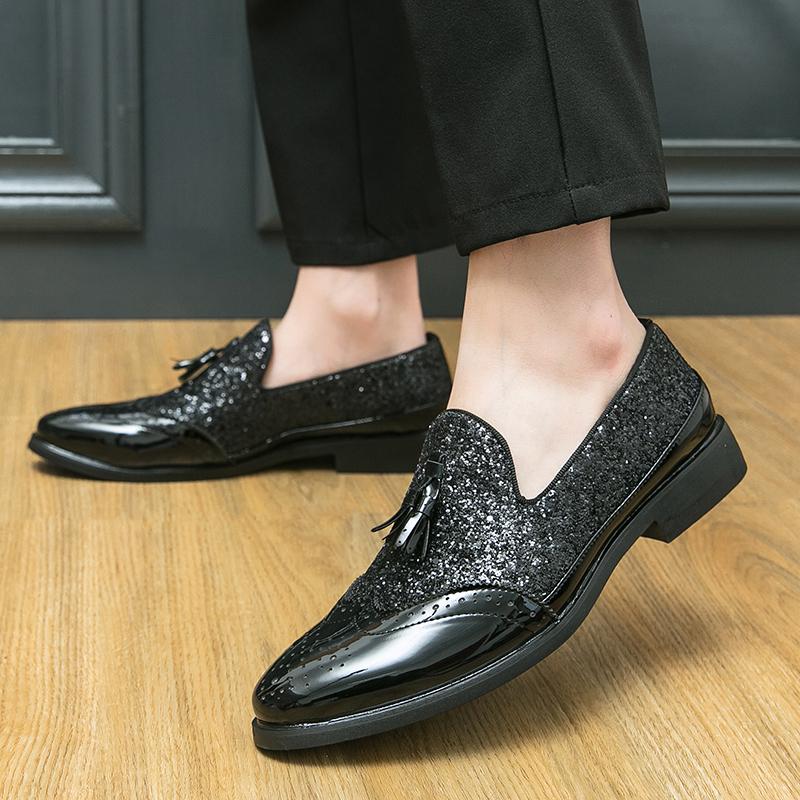 Leather Men Shoes Outdoor Shoes Casual Shoes Non-slip Leather Shoes Breathable Men's Shoes Height-Increasing Shoes