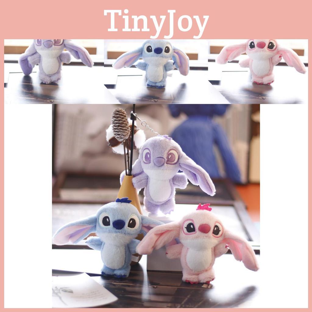 Adorable Plush Stitch Keychain Ultra Soft Stuffed Animal Backpack Charm 14cm