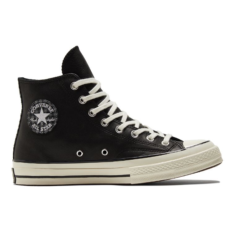Converse Chuck 70 High Black White Unisex Sneakers 173129C