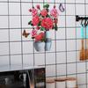 Kreativer Wandaufkleber, realistische, wasserfeste, leuchtende, selbstklebende Blumenvase