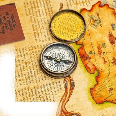 Brass Poem Compass by Stanley London  Engraved Nautical Navigation Keepsake Gift For Every Occasions