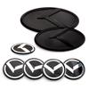 Kia Modified Car Logo K Sticker Set - 7 Pieces