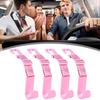 Car Seat Hooks Storage Hooks For Car Seat Headrest 4 Pieces Adjustable Bag Hanger Holder Backseat Organizer Vehicle Accessories
