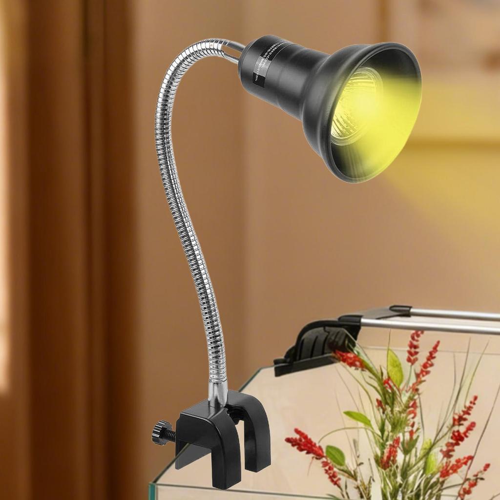 Turtle Heat Lamp UVA Dimmable Full Spectrum Terrarium Heat Lamp For Reptiles For Gecko Snake Tortoise Chameleon Living Room