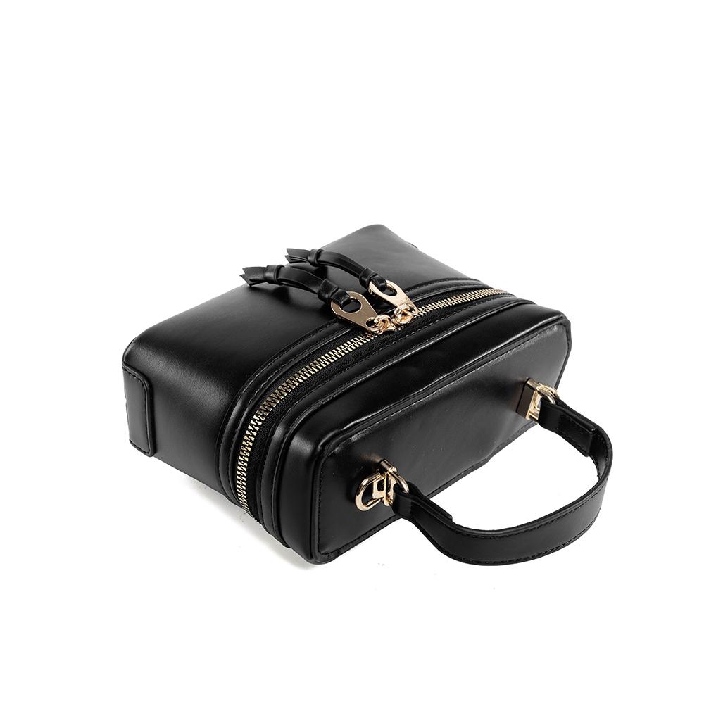 Women's PU handbag versatile fashi small bag shoulder crossbody box bag