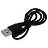 2kolíková nabíječka hodinek Magnetická Univerzální Přenosná USB nabíjecí kabel pro chytré hodinky Černá 2,8?9 mm
