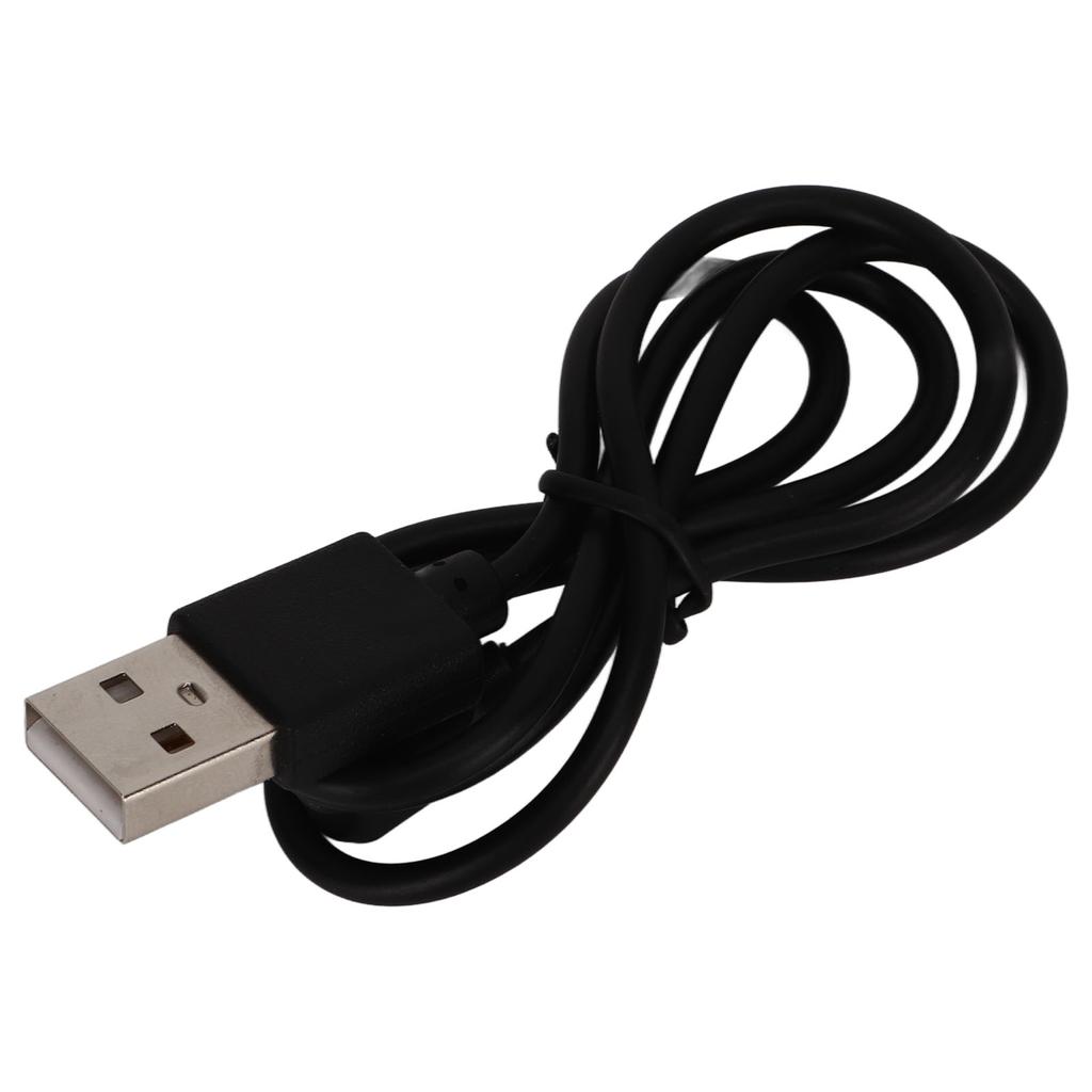 2kolíková nabíječka hodinek Magnetická Univerzální Přenosná USB nabíjecí kabel pro chytré hodinky Černá 2,8?9 mm