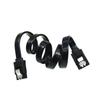 1pc 40cm Hard Disk Line SATA 3.0 RAID Data HDD Hard Drive Disk Signal Cables Black High Speed SATA Data Cable