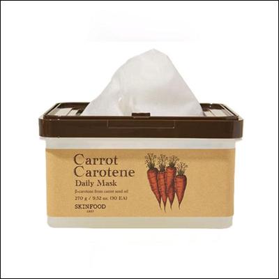 Carrot Carotene Daily Mask 270g (30 Sheets) / Exp 2026.10
