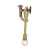 Wanddekoration WandleuchtenKreative Hanfseil Wandlampe Retro Wasser
