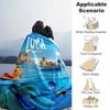 1pc, Disney Pixar Luca Home Decor Blanket Perfect for Couch, Bed, Travel, Camping, Car