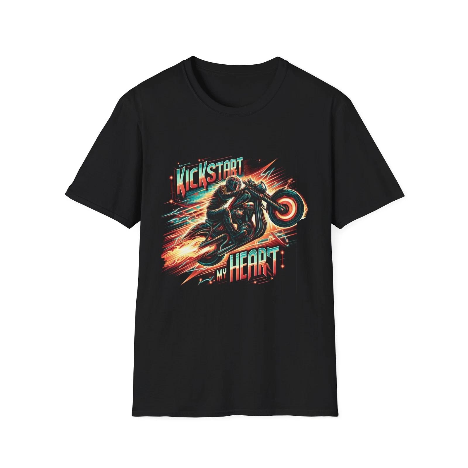 Mötley Crüe Kickstart My Heart T-Shirt – High-Octane Rock & Roll Tee XXL