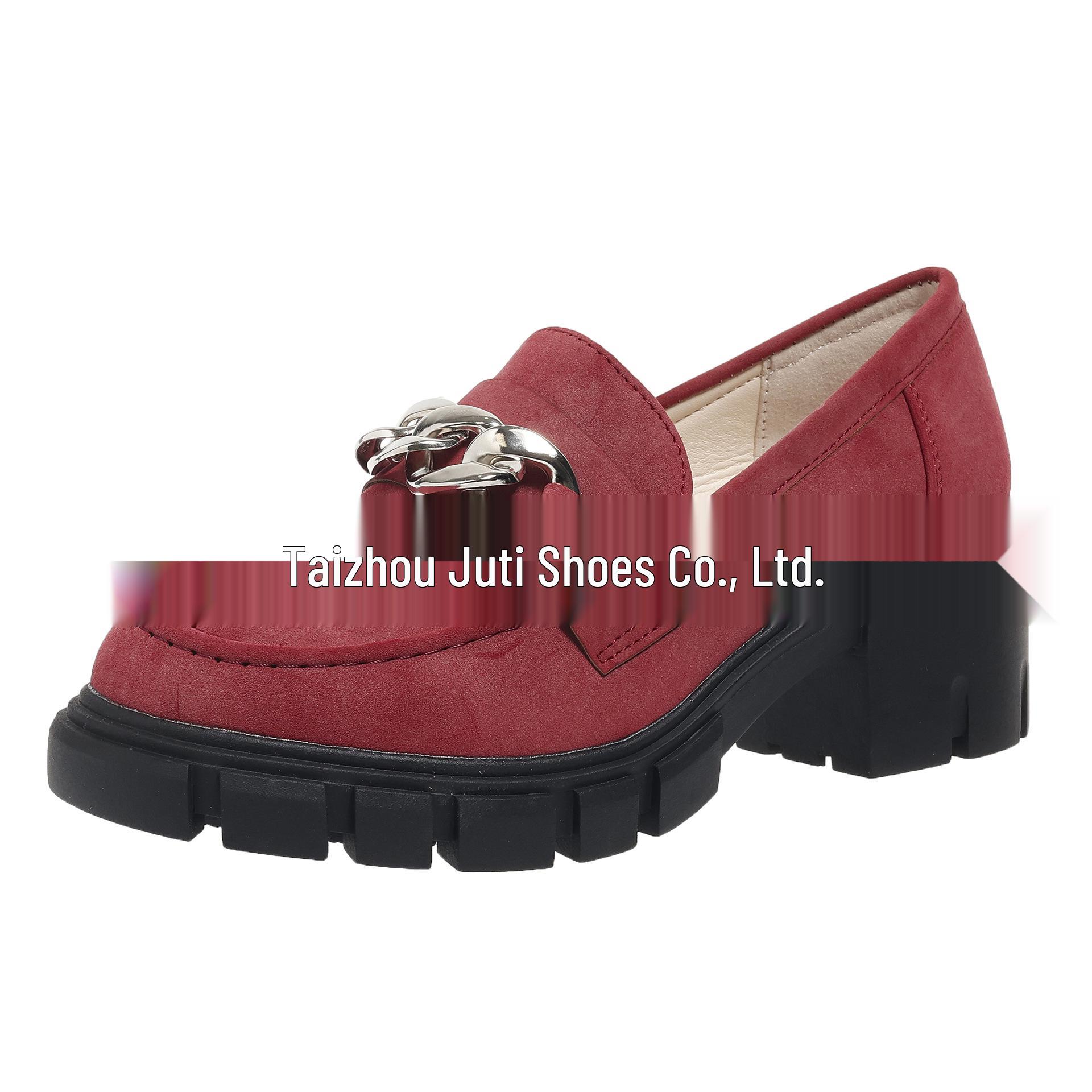 Spring 2024 Plus Size Chain Loafers - European American Women s Fashion Flats US 6 чёрный