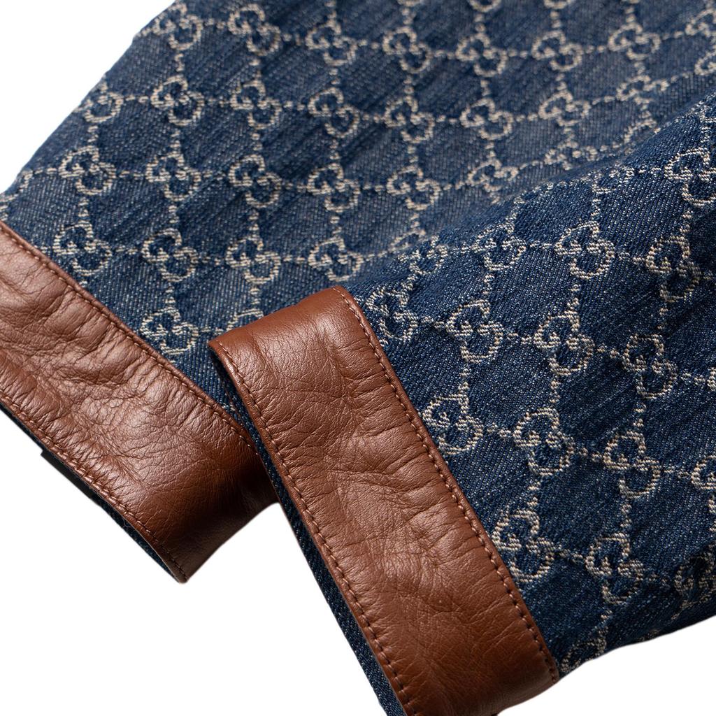 GUCCI Gg Monogram Eco Washed Organic Denim Jacket 649110-XDBIP-4266