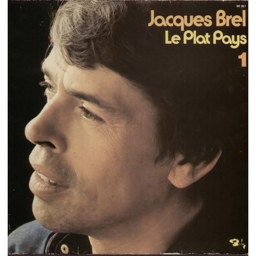 

LP Record JACQUES BREL - Le Plat Pays 1 BLY90261 BARCLAY 1978 France Pop Used