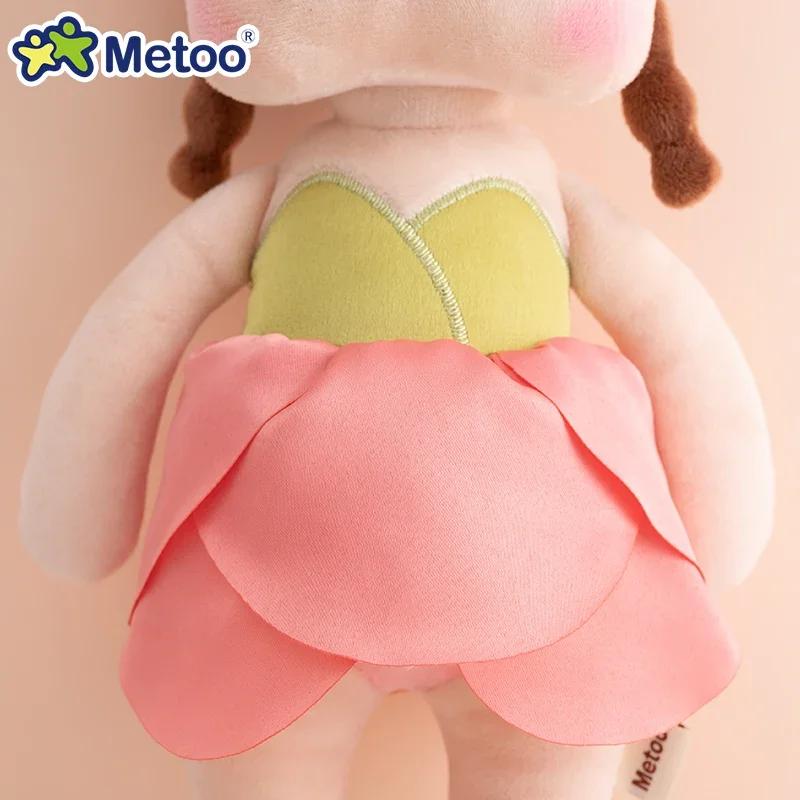Non-Toxic Metoo Doll Plushie Kawaii Flower Fairy Angela Plush Toys Pillow Cartoon Decoration Gift For Kids Friends