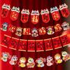 Paper Pull Flag Ornament Cartoon Snake Year Banner Hanging Snake Pendant  Spring Festival
