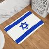 Felpudo Bandera de Israel Antideslizante Baño Cocina Alfombra de Piso para Entrada de Sala de Estar Alfombra