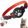 Pet Collar for Airtag Cat Collar Paw Bell Pendant Collar Locator Collar GPS Trackers Pets Accessories (Excluding Tracker) 3