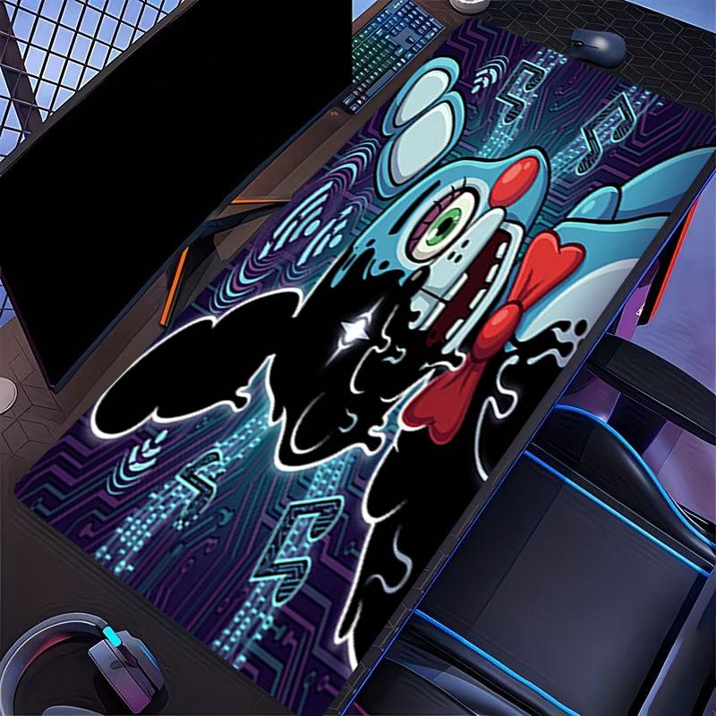 Ποντικοουαλί Five Nights at Freddy's, για Πληκτρολόγιο Pad Laptop PC Mat για Γραφείο Οικιακή Χρήση, Διακόσμηση Γραφείου, Τέλειο Δώρο Γενεθλίων για Παίκτες