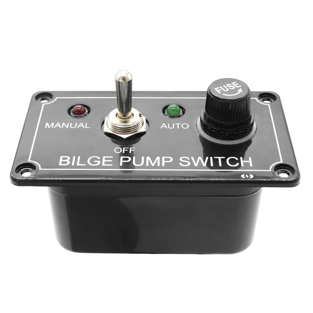 12V AUDIBLE ALERT SAFETY BILGE & CONTROL SWITCH PANEL 12V AUDIBLE ALERT SAFETY BILGE & CONTROL SWITCH PANEL