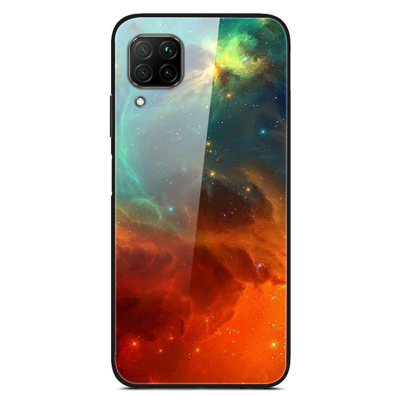 Luxury Cover Case for Huawei P40 Lite Tempered Glass Cover for Huawei P40 Lite E Phone Case for Huawei P 40 Lite Coque P40Lite E