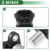 uxcell Engine Crankshaft Position Sensor Crank Position Sensor for Sub Aru Compatible with Legacy 1995-2015 ABS 22053-AA053 22053-AA051 Black