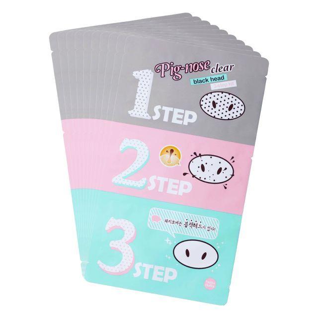 HOLIKA HOLIKA - Pig Clear Black Head 3-Step Kit Set 10 pcs 10 pcs