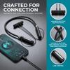 Wireless Bluetooth 5.2 Neckband Earphones Magnetic Sports Waterproof TWS Earbuds Blutooth Headset With Microphone Mic
