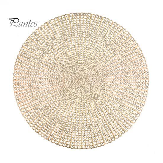 

Креативная экологически чистая легкая настольная подставка с защитой от ожогов, простой стиль, настольная подставка для кофейной чашки, бытового использования золотистый