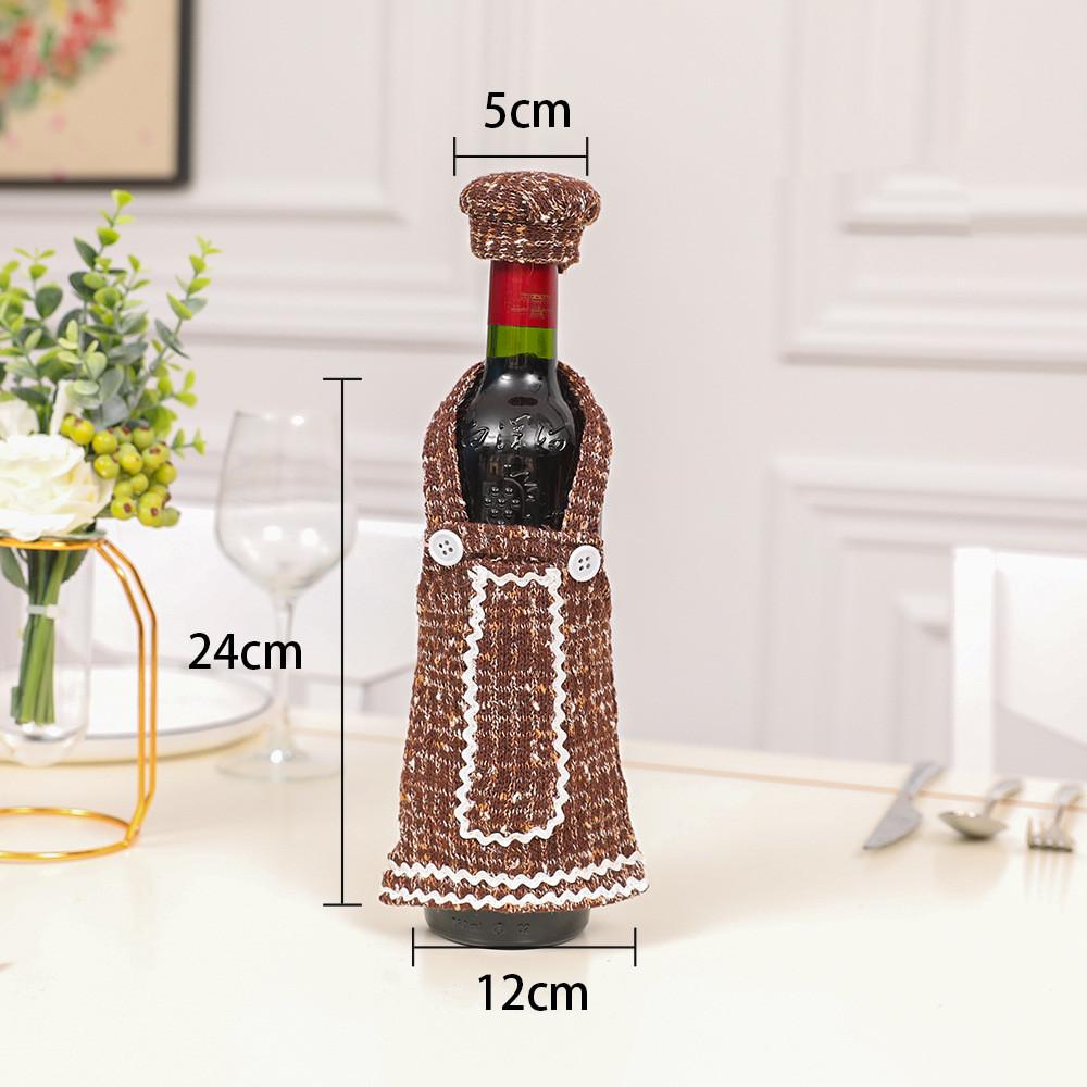 Christmas Decorations Santa Claus Wine Bags Gift Bags Champagne Bottle Sets