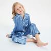 Children's Ice Silk Pajamas Set - Comfortable Summer Sleepwear for Boys and Girls