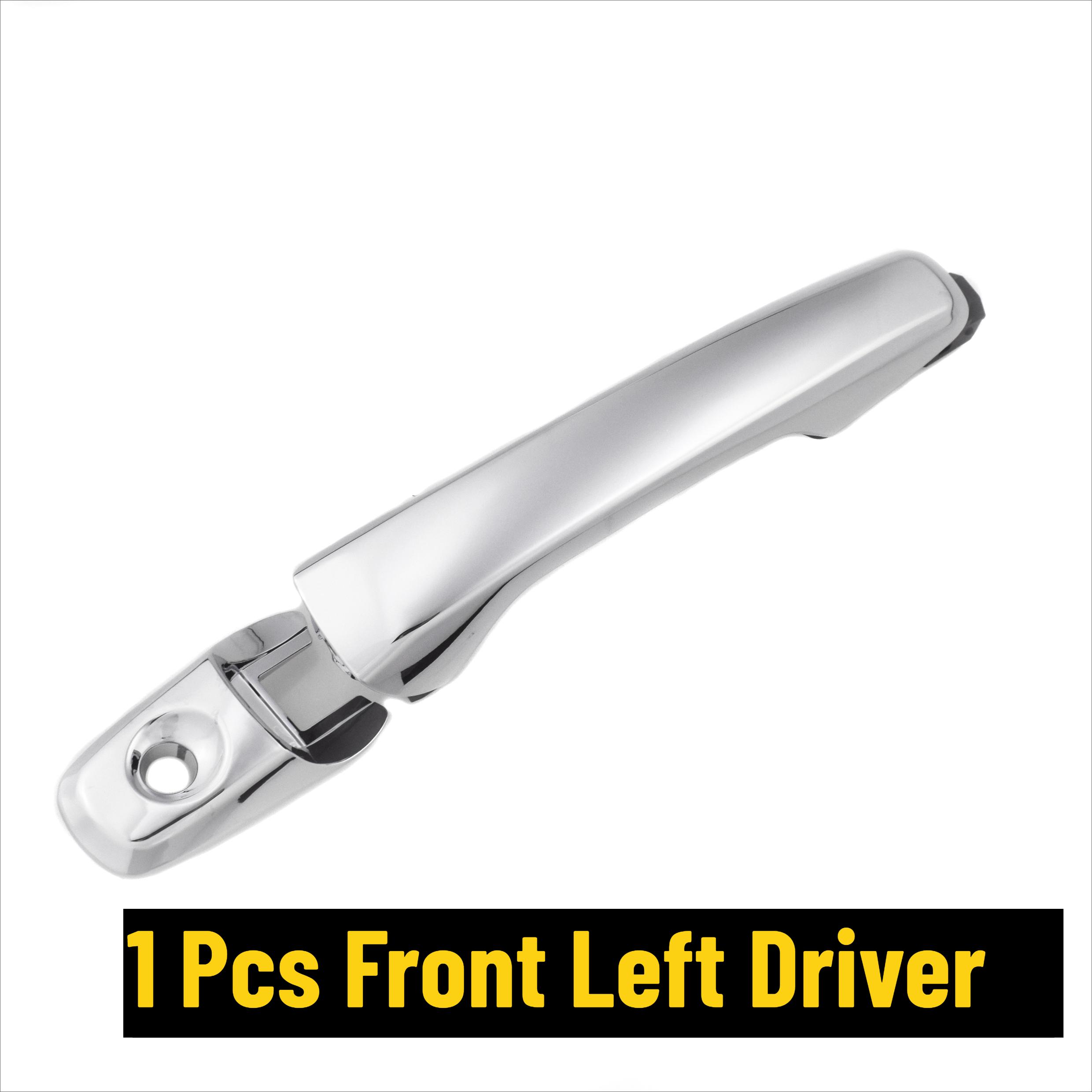 

Chrome For 2011- Ford Explorer 2.0L 2.3L 3.5L 3.7L Front Left Driver Exterior Car Door Handle w/ Key Hole BB5Z7822404BA 1 Pcs Front Left