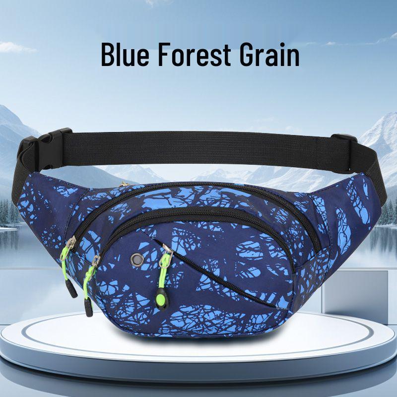 

2025 Универсальная сумка-кроссбоди на пояс с таинственным лесным узором для улицы и строительства Lush Pattern