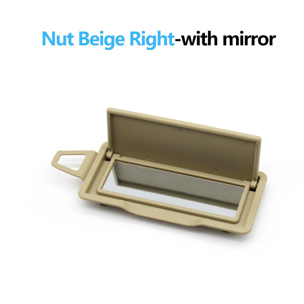 W204 X204 Car Front Sun Visor Mirror Makeup Sun Shade Cosmetic Mirror Cover For Mercedes BENZ C GLK C204 C200 C250 C260 GLK300