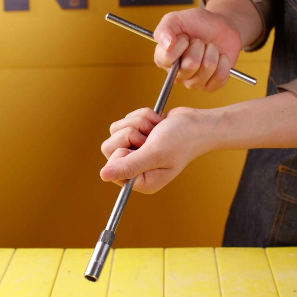 Lengthen Design T Type Socket Wrench High Quality Steel Hex Socket Wrench Car Repair