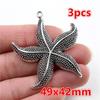 2-5pcs Cat Starfish Wing Elephant Bow Big Charms Pedant Alloy Metal DIY Jewelry Making Accessories For Keychains Necklace
