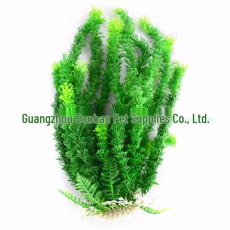 Aquarium Fish Tank Decorations: 46cm Simulation Underwater Plastic Aquatic Plants