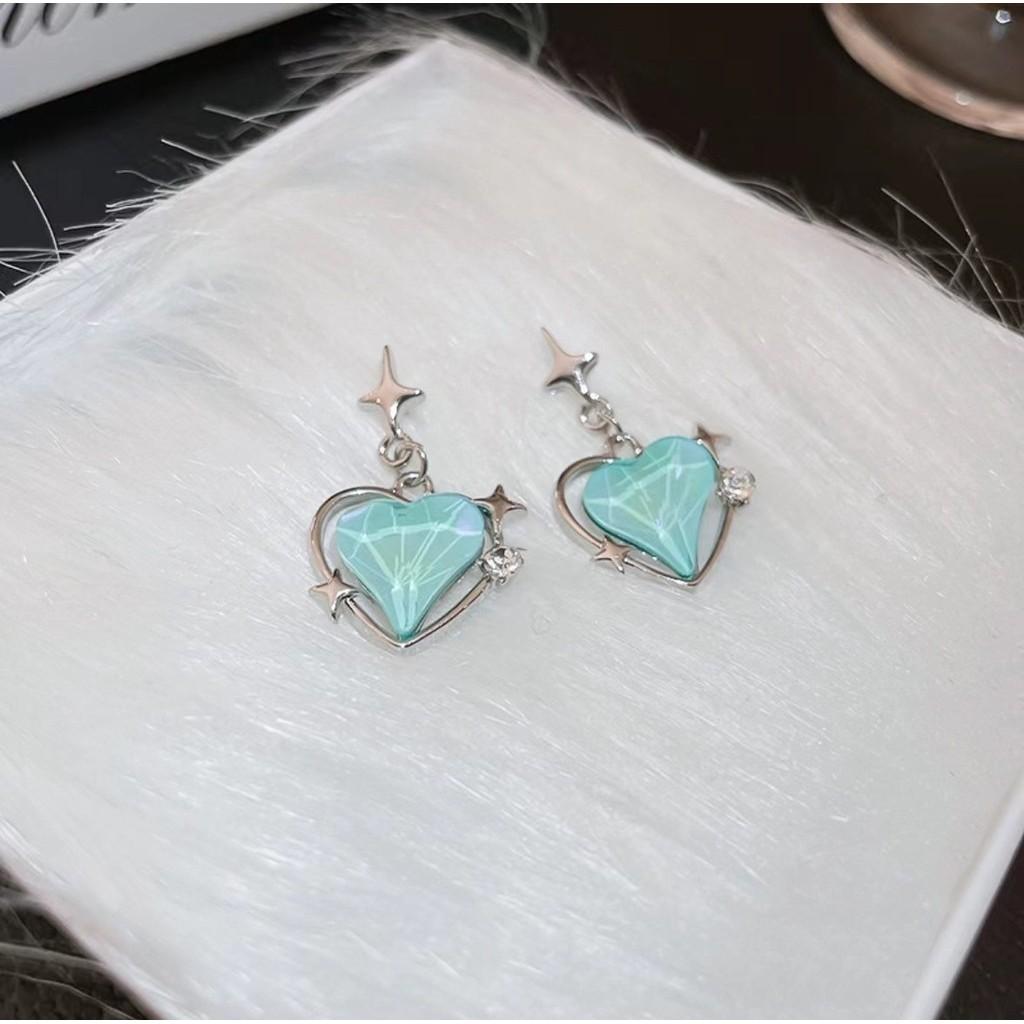 Alloy Earrings Heartstar For Women 2023 Creative Fashionable Summer Jewelry