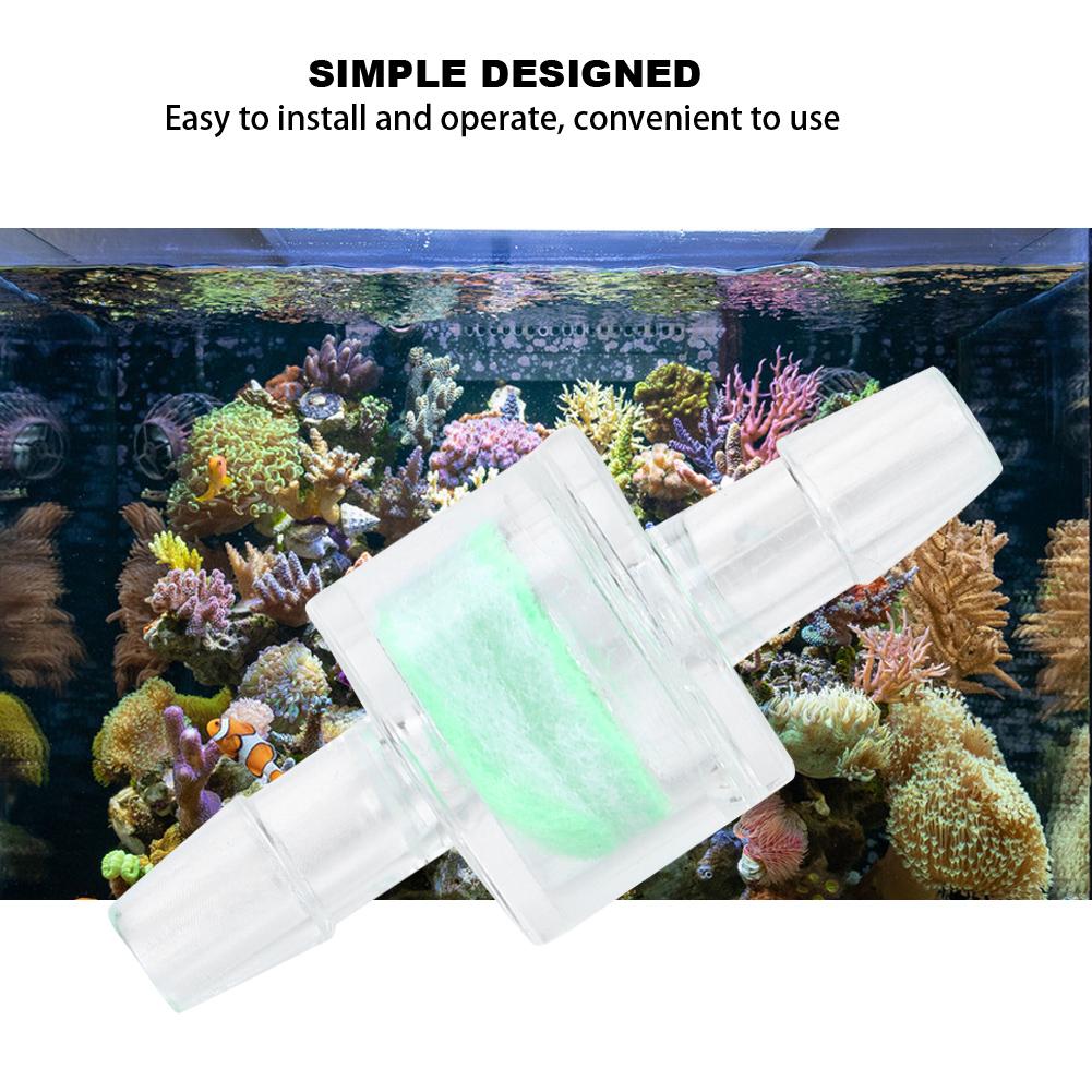 10PCS ABS Green Aquarium Water Pump Silicone Tube Filter Fish Tanks Hose Cleaning Filtration