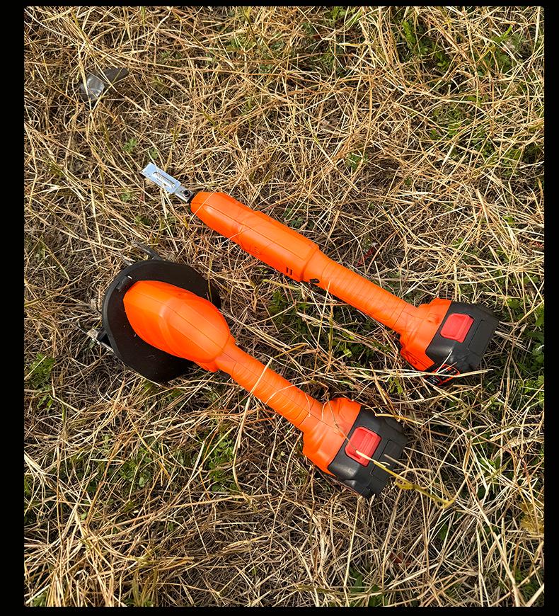 Portable Wireless Electric Tiller: Handheld Lithium Micro Tiller with Extension for Home Gardening